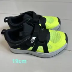 THE NORTH FACE キッズ スニーカー イエロー/ブラック