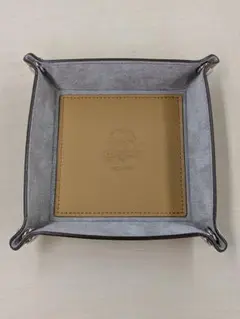 【新品未使用】 ソメスサドル製 牛革インテリアトレー（石垣電材100周年記念品）
