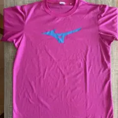 Mizuno メッシュ ピンク Tシャツ M