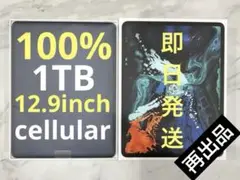 【新品交換済】iPad Pro 12.9 1TB Cellular 100%