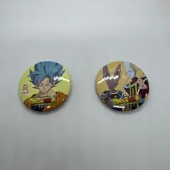リンガーハット　ドラゴンボール超　缶バッジ　2種セット