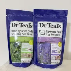 【最終価格】Dr Teal's エプソムソルト 2種セット ユーカリ＆ラベンダー