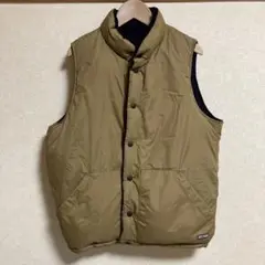ダウンベスト　リバーシブル　fidelity