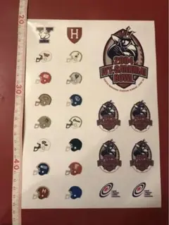 アメフト 2004年 アイビーサムライボウル記念ステッカー