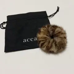 美品!! acca アッカ ミンクファー シュシュ
