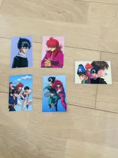 幽☆遊☆白書 ラミネートカード 6枚セット
