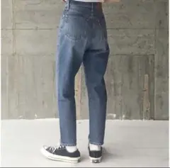 manon fripes×BIG JOHN マノンフリップ ストレートデニム