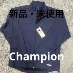 【新品】Champion チャンピオン ナイロンジャケット ネイビー Oサイズ