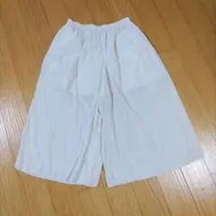 ユニクロ ガウチョパンツ 160