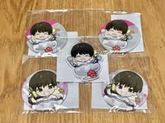呪術廻戦 まるくじ ちゃぽん アクリルキーホルダー 缶バッジ 灰原雄