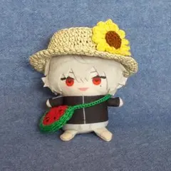 にじぱぺっと ひまわり帽子とスイカバッグのセット ぬい帽子 ぬい服