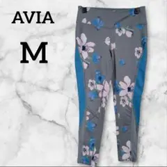 AVIA【M】フローラルデザイン ヨガパンツ