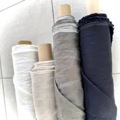４０番手リネンツイル（１０ｍ×布巾×４色セット）短くカットＯＫ＆バラ売りＯＫ