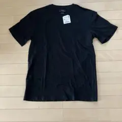 ZARA ブラック Tシャツ M 黒　リラックスフィット　relaxed fit