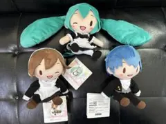 初音ミクシリーズふわぷちミニぬいぐるみ　3種セット　新品