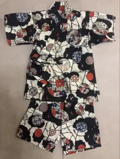SUPERBOO HOMES 甚平 100cm 花柄　鞠