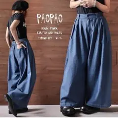 PAOPAO ガウチョパンツ