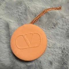 VALENTINO オレンジ ラウンドポーチ