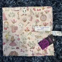 LIBERTY アリス・イン・ワンダーランド ハンカチ　大判