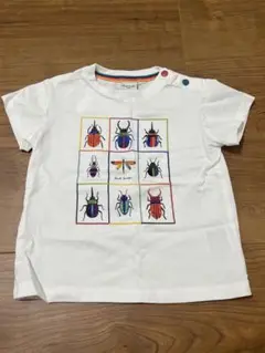昆虫プリント Tシャツ 90cm