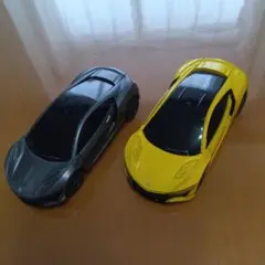 HONDA　NＳX　グレー・イエロー２台セット