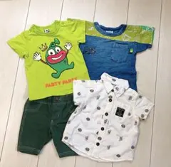 【まとめ売り】ブリーズ Tシャツ ハーフパンツ 80cm 男の子