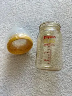 Pigeon 哺乳瓶 150ml プラスチック　哺乳瓶用乳首　SS