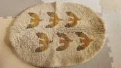 北欧暮らしの道具店　玄関マット /もてなし上手のカモメ柄