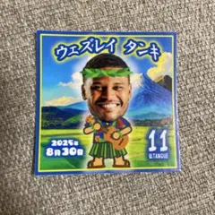 FC今治 ステッカー ウェズレイ タンキ