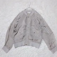 ボナジョルナータ MA-1 ジャケット ベージュ ジップアップ 【S】