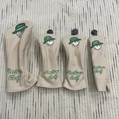 Malbon Golf ゴルフ ヘッドカバー 4 点セット1+3+5+UT
