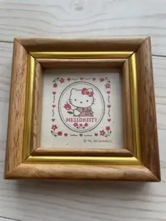 HELLO KITTY 木製フォトフレームなど小物セット