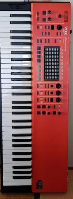 VOX（ボックス）continental 61（コンチネンタル）電源・ケース付