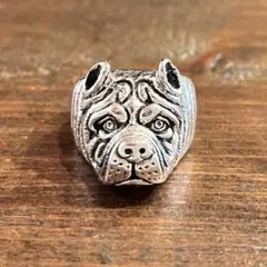 Sterlingシルバー925 Bull dogリング