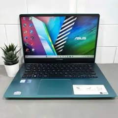 【限定品】ASUSファーマメントグリーン☘8世代i3☘NVMe256+1TB
