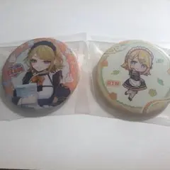 新品未使用 鏡音リン 秋葉原フェスティバル 缶バッジ