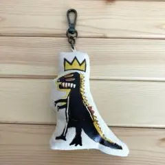 中古品 バスキア キーホルダー 恐竜 ユニクロ