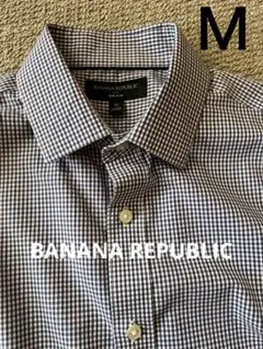 BANANA REPUBLIC チェック柄 ワイシャツ M