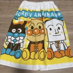 【新品】アンパンマン　巻きタオル　ラップタオル　50cm×100cm