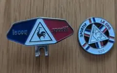 le coq sportif ゴルフマーカー 2点セット
