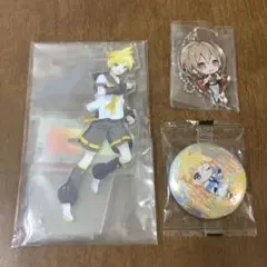 プロセカ 鏡音レン くじ アクスタ ガチャ 缶バッジ MEIKO アクキー