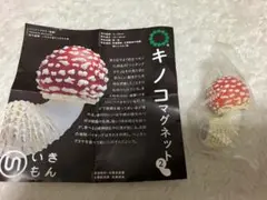 ネイチャーテクニカラー キノコマグネット ベニテングタケ(幼菌)