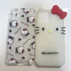 ハローキティ iPhone12proMaxケース 2個セット