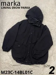 美品　markaマーカ　モッズコート サイズ2 marka (マーカ) 22FW/秋冬 新作モッズコートが発売開始