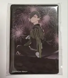 刀剣乱舞　スクエア缶バッジ　現世遠征 都結び 灯結び展　鶯丸
