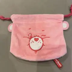 ケアベア　ガチャガチャ　巾着