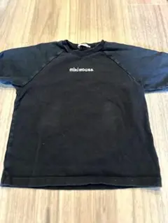 mikiHOUSE ブラック Tシャツ
