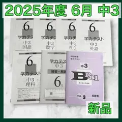 育伸社 学力テスト 2025年 6月 中3 解答解説 国　数 社 理 英 5科