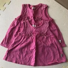 ビケットクラブ　年子姉妹　タンクトップ　80.90