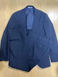 Work Trip Outfits XS スーツ上下 ウォッシャブル ネイビー